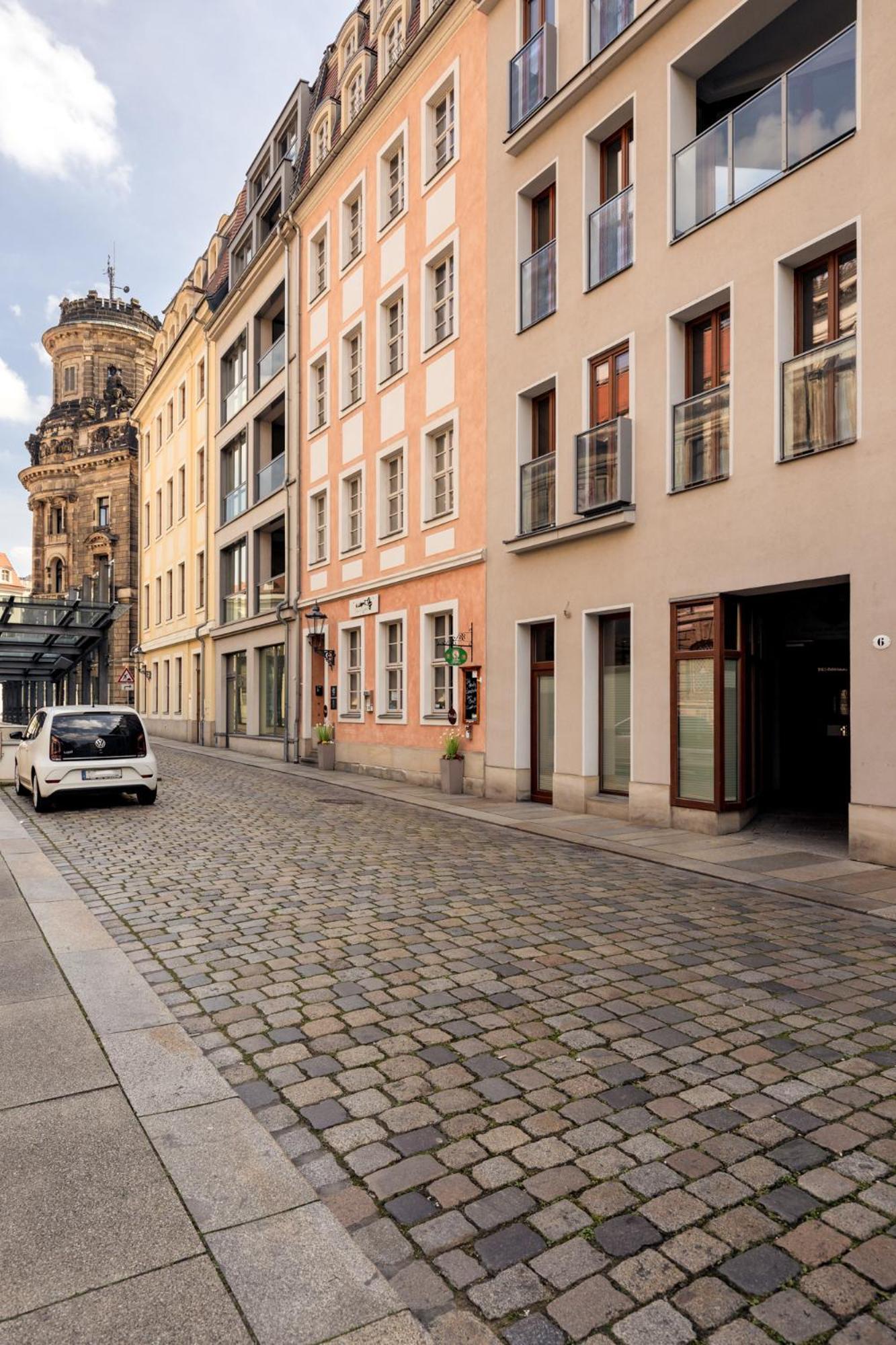 Pineapple Apartments Palais Am Neumarkt - 90 Qm - 1X Free Parking Dresden Eksteriør bilde